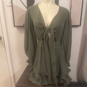 Mable Olive Green Garment